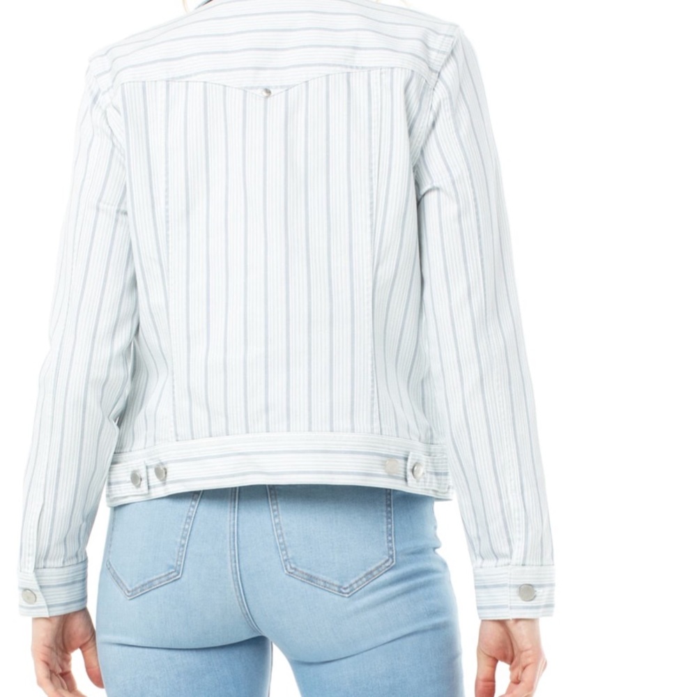 Liverpool Stripe Jean Jacket